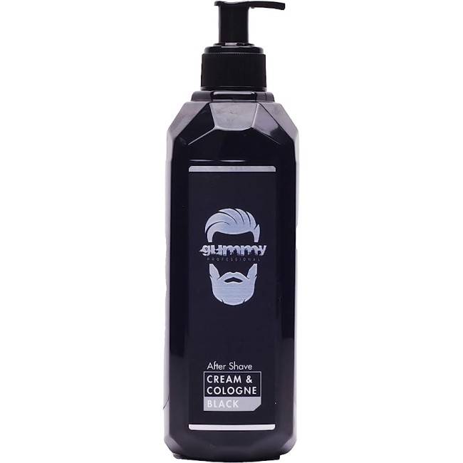 After Shave en Crema y Colonia Black Gummy
