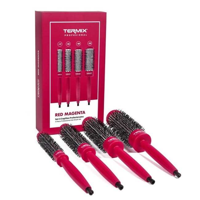 PACK 4 CEPILLOS RED. TERMIX RED MAG