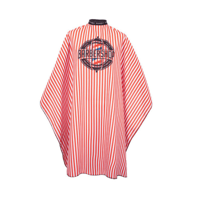 PEINADOR BARBER ROJO CUELLO NEOPRENO