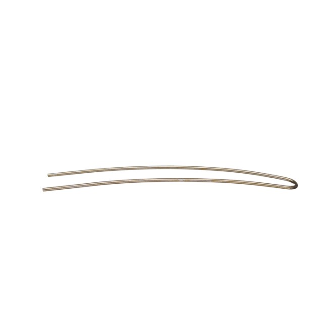 BOLSA 10 HORQUILLAS BRONCE CURVA 75 MM