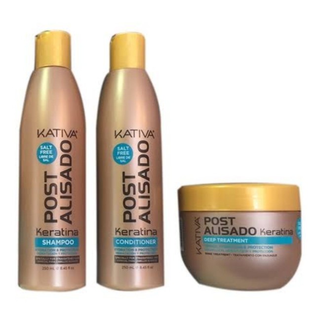 KATIVA KIT POST ALISADO X 3 UDS