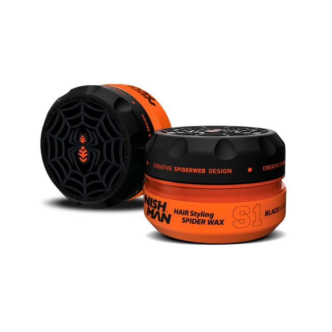 NISHMAN CERA PARA EL PELO AQUA WAX TELARAÑA BLACK WIDOW 150ml