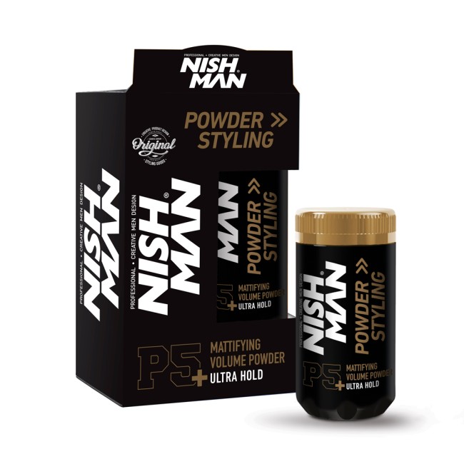 NISHMAN CERA EN POLVO PARA CABELLO VOLUMEN MATE FIJACIÓN 20 gr.