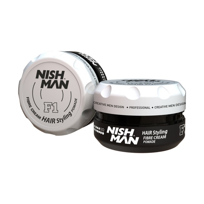 NISHMAN CERA PARA EL PELO TIPO POMADA DE FIBRA F1 100 gr.