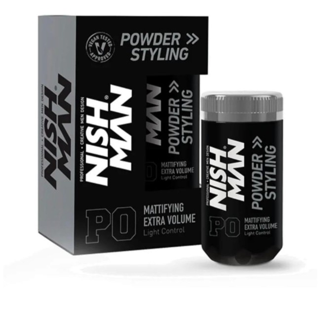 NISHMAN CERA EN POLVO PARA CABELLO P0 MATTIFYING EXTRA  FIJACIÓN 20 gr.